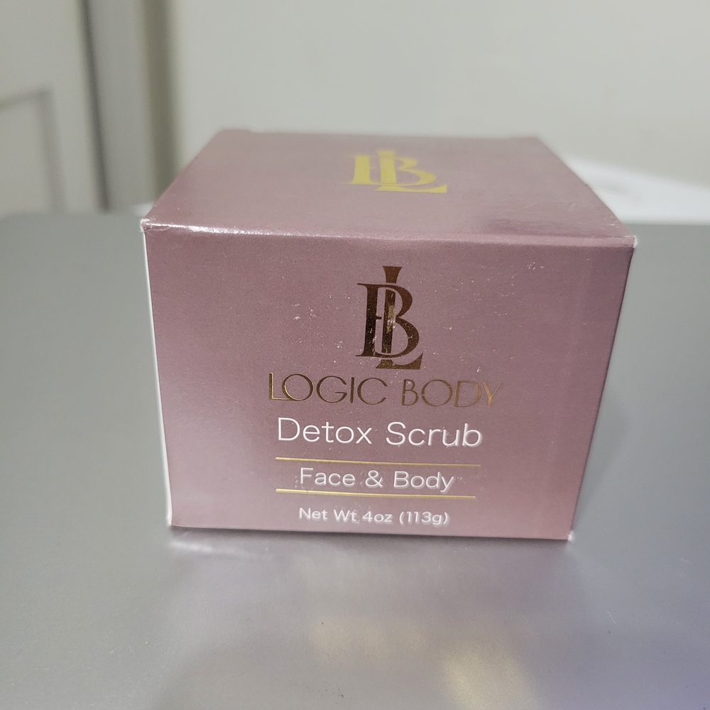 Logic Body Detox Face & Body Scrub – Fight Inflammation with Hydration